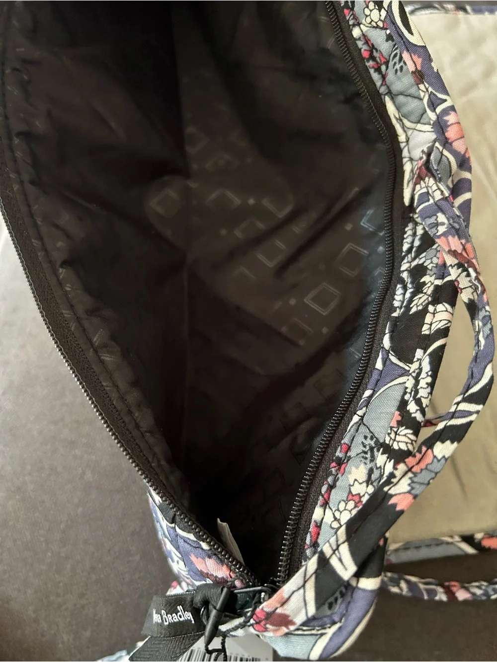 Vera Bradley Retired Ornate Blooms Quilted Curling & Flat Iron Cover Wrap Travel